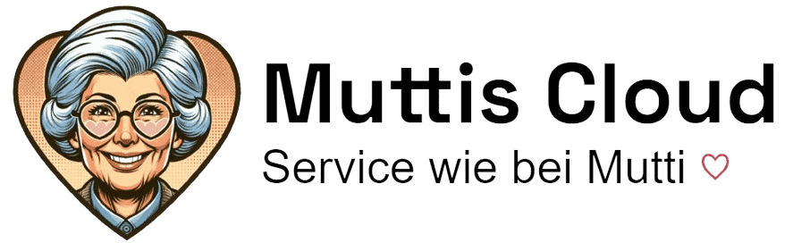 Muttis Cloud Service wie bei Mutti ♥ Logo